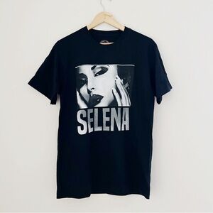 NEW Selena Black and White Graphic Tee